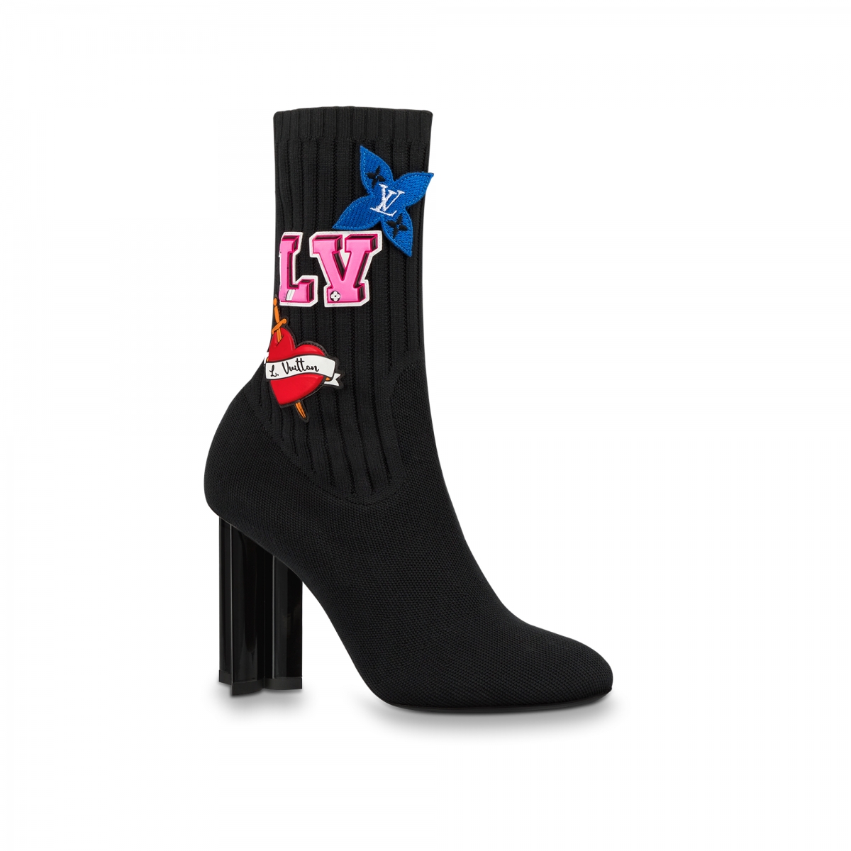 BLACK HEART ANKLE BOOT $9,850